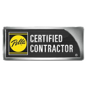 Pella certified contractor logo